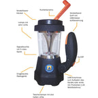 Notfallradio mit LED-Lampe