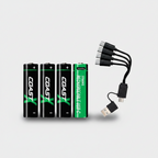 AKKU AA  USB-C 1,5V, 2.400 mAh (4er)