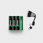 AKKU AAA  USB-C 1,5V, 750 mAh (4er)