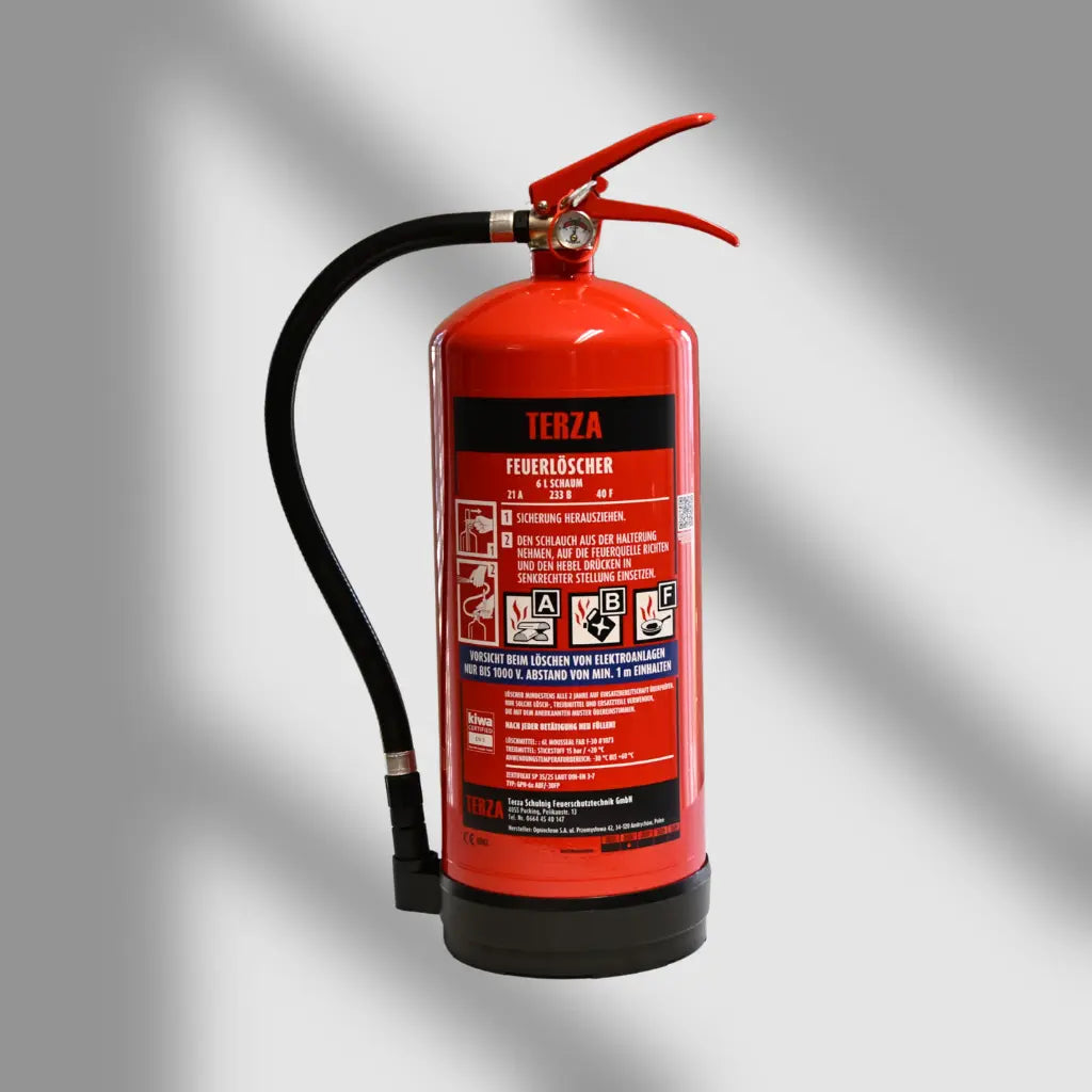 Fettbrandlöscher 6 Liter – fluorfreier Schaumlöscher für Küche & Gastro