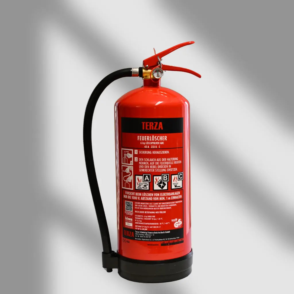 Pulverlöscher 6 kg – ABC-Feuerlöscher für Haus, Garage & Betrieb