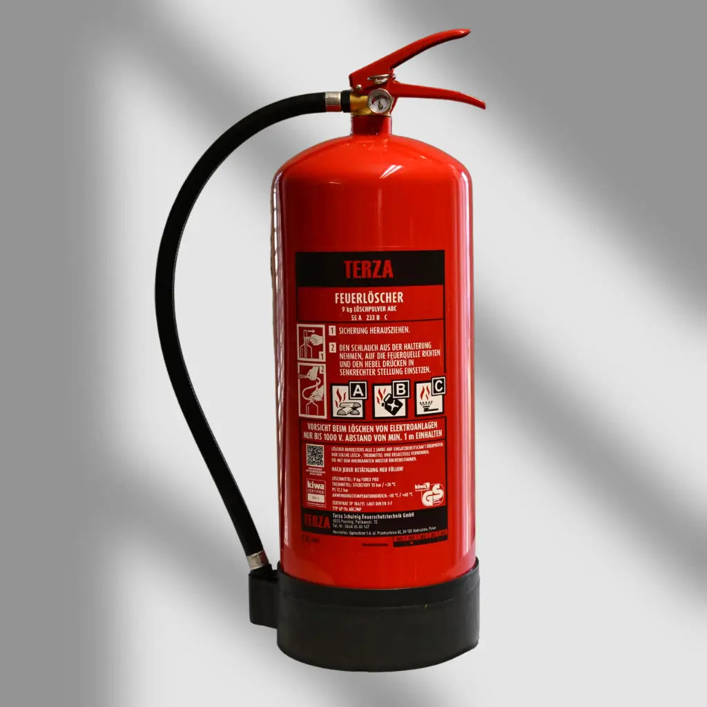 Pulverlöscher 9 kg – ABC-Feuerlöscher für Werkstatt & Betrieb