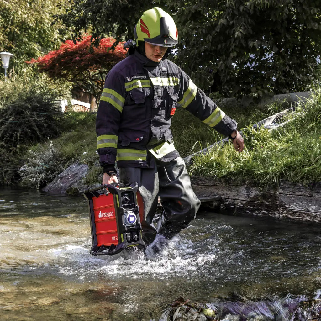 Instagrid GO Rescue – Ultra-Robuste Mobile Stromversorgung für Einsatzkräfte & Rettung