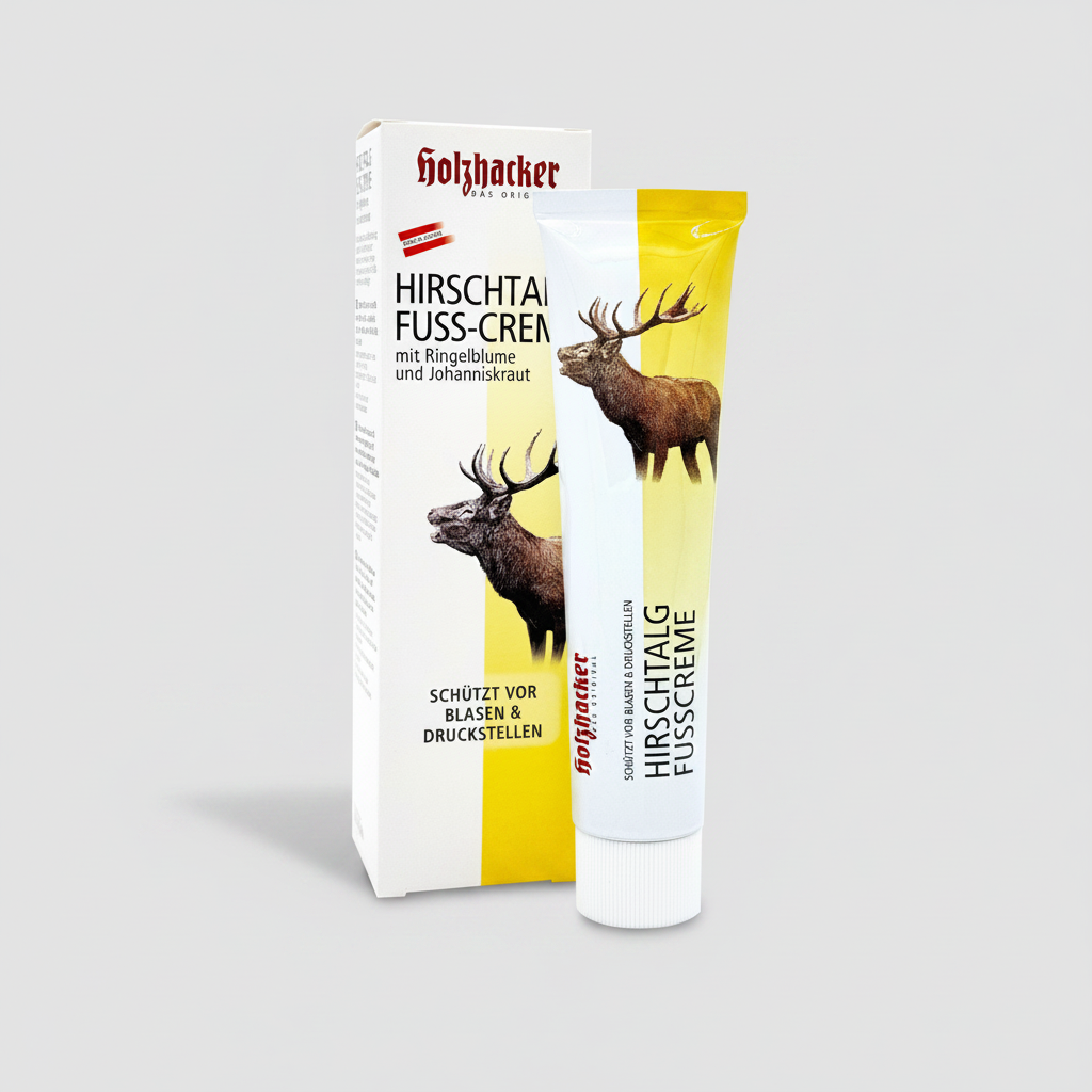 Hirschtalg Fußcreme 75ml – Traditionelle Fußpflege