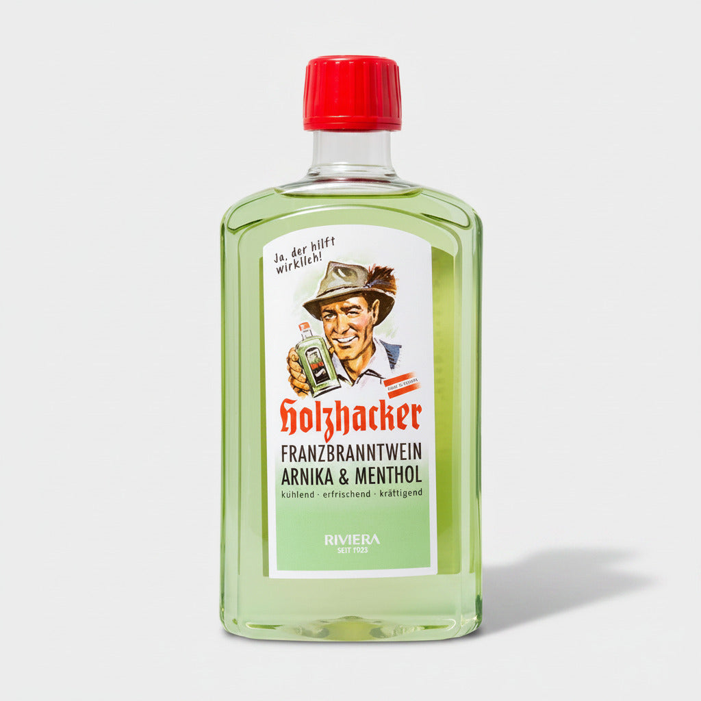 Holzhacker Franzbranntwein – Klassisches Einreibemittel
