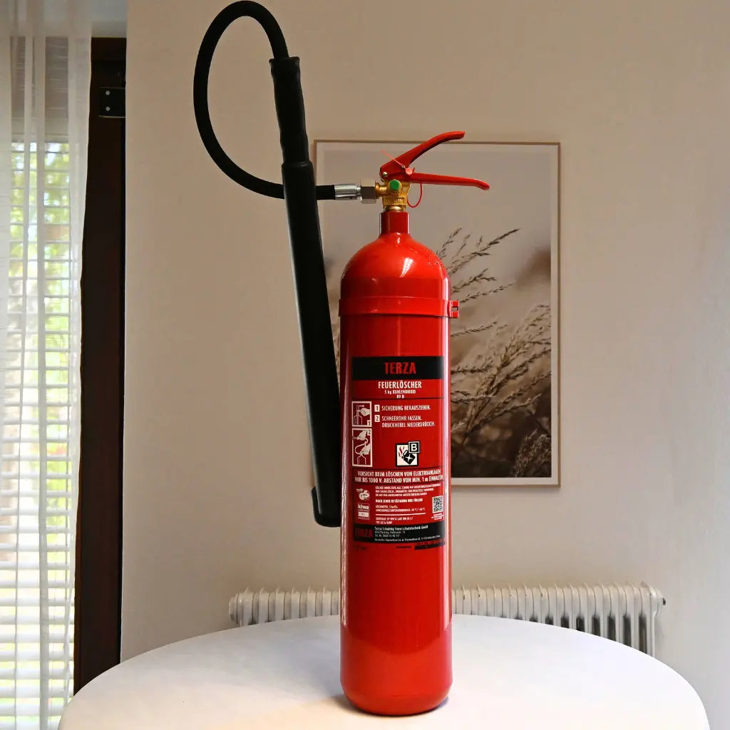 CO2-Feuerlöscher 5 kg – Kohlendioxidlöscher für Elektrobrände