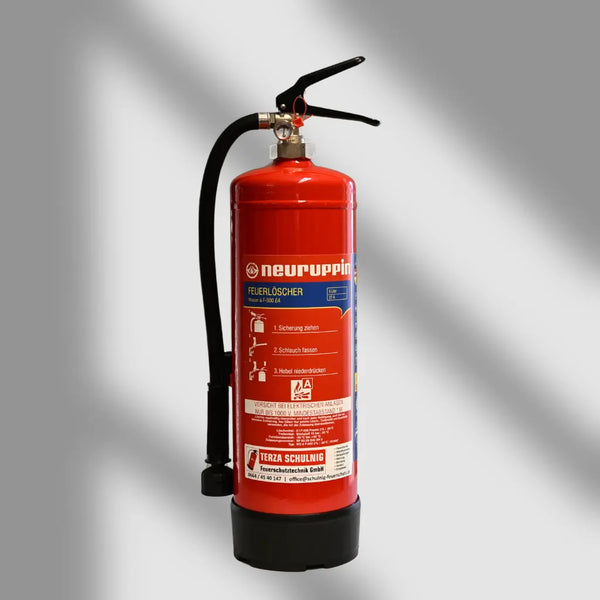 Lithium-Feuerlöscher 6 Liter – für Akku-Brände, frostsicher bis -30 °C