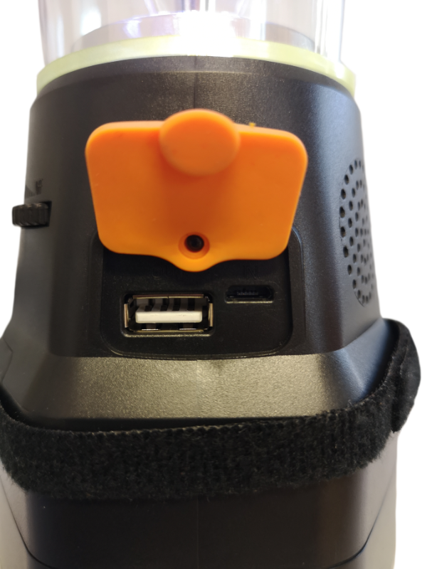 Notfallradio mit LED-Lampe
