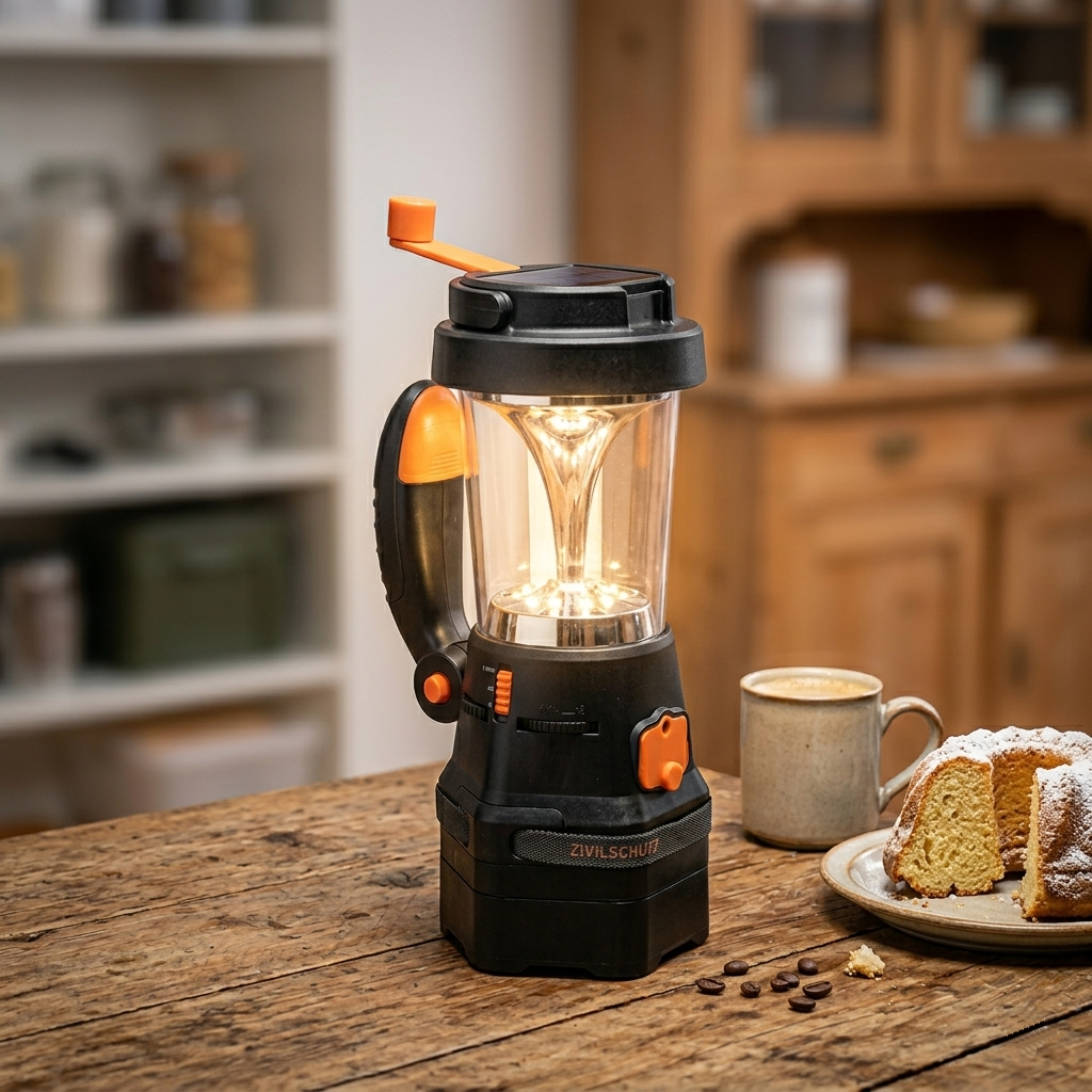 Notfallradio mit LED-Lampe