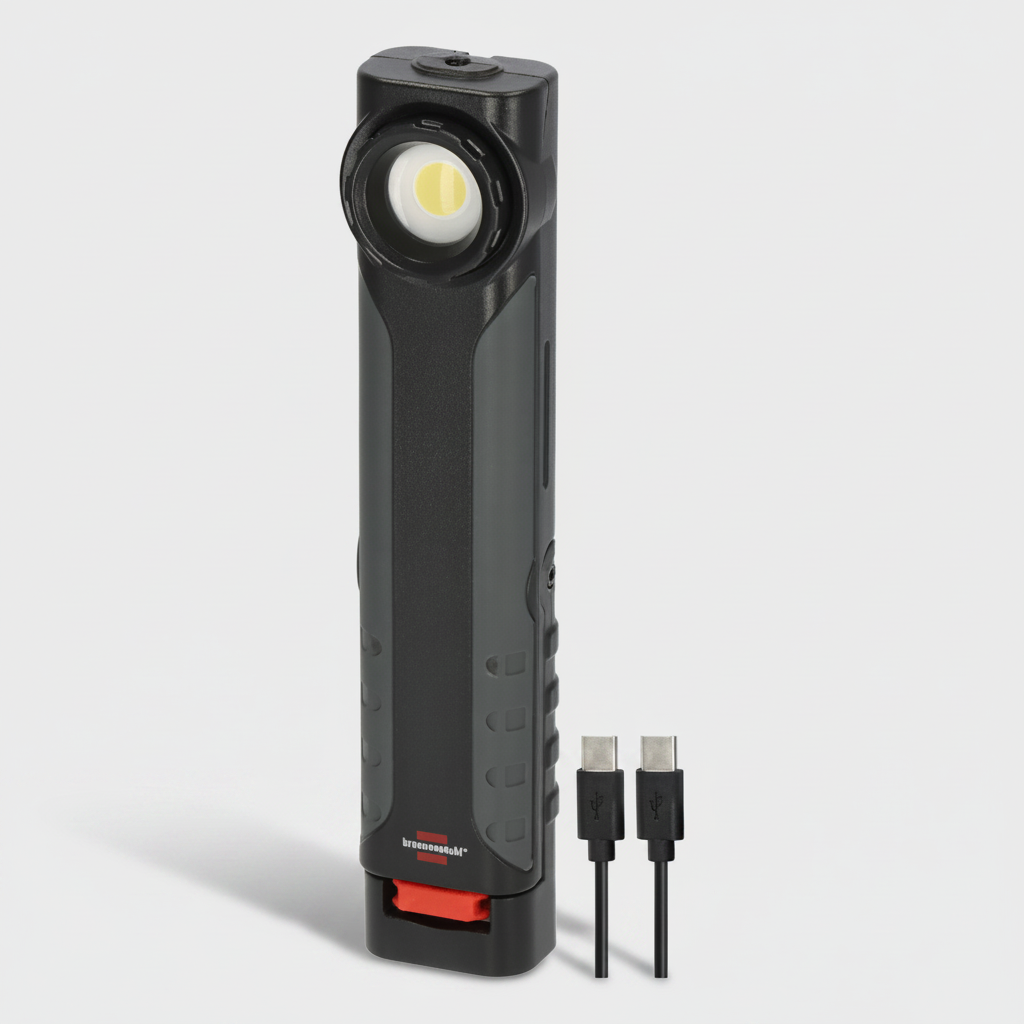 Akku LED Profi Kurbeltaschenlampe - 600 Lumen