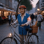 LED Sicherheitsarmband - wiederaufladbar über USB