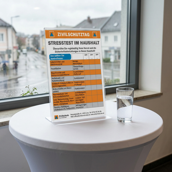 Checkliste Stresstest im Haushalt