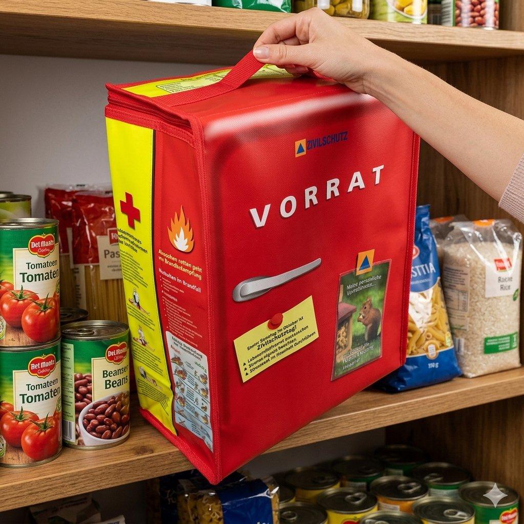 Bevorratungstasche für Lebensmittel